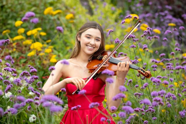 Violinist Julieanne Forrest (18) was last year’s winner