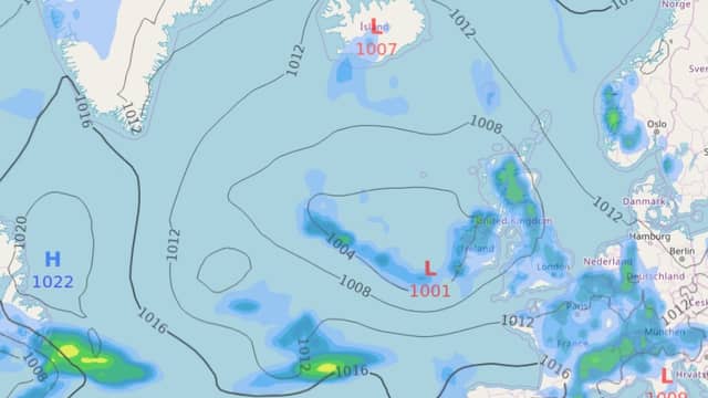 Met Éireann chart is a flavour of what to expect