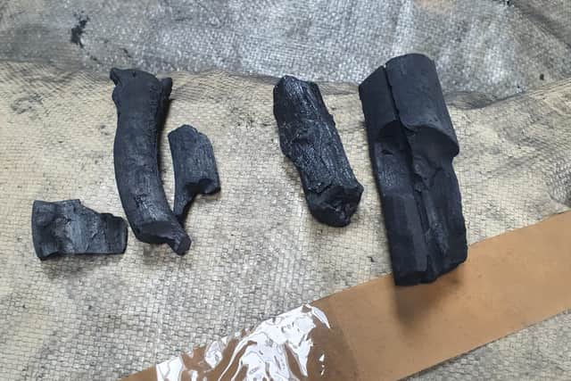 "The two containers were found to contain up to 2,000 bags of charcoal.  However, through utilisation of garda dogs and a mobile x-ray scanner in the possession of Revenue &amp; Customs, anomalies were discovered in respect of a number of bags which purported to be charcoal," said a spokesperson. 