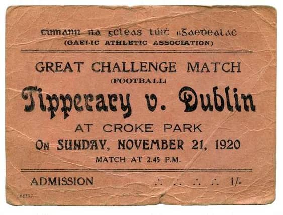 The GAA remembers Bloody Sunday 100 years on