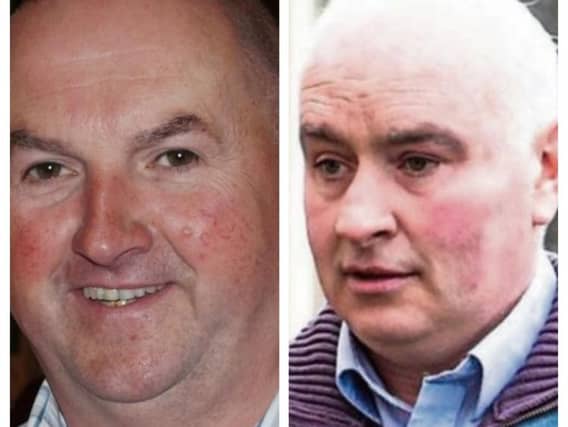The late Bobby Ryan (left) and Patrick Quirke (right)