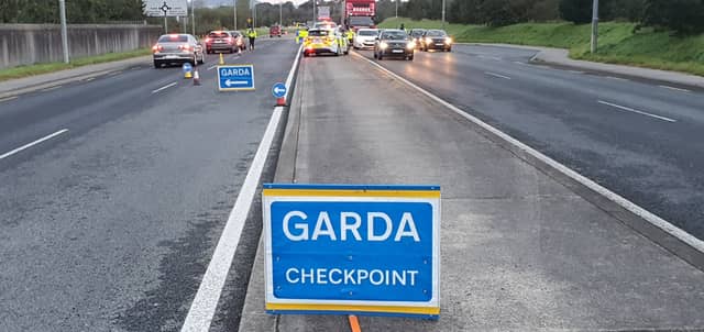 Gardáí out in force on Level 3 checkpoints in Waterford this morning