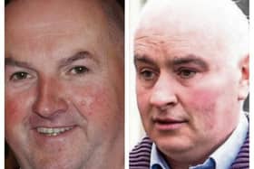 The late Bobby Ryan (left) and Patrick Quirke (right)