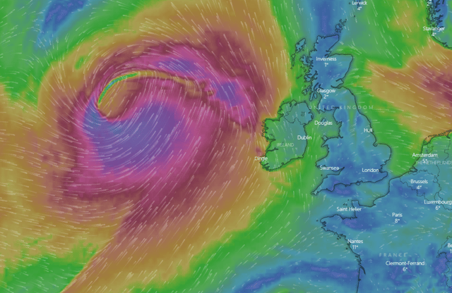 Potential Storm Ellen tracking closer to Ireland than predicted - forecaster