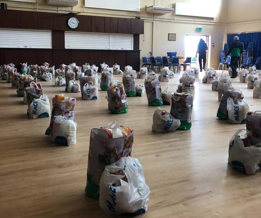 Loup helped supply the local area with food supplies during lockdown