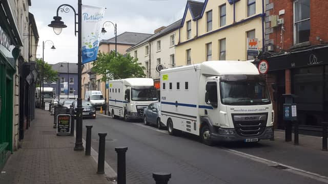 Busy days such as these at the District Court in Portlaoise unlikely to be on cards any time soon