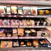 A selection of stock on the shelves in SuperValu
