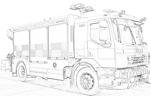 Waterford Fire Service needs young people to colour in their fire engines