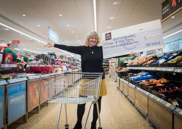 Dungarvan Aldi staff make donation to local community group