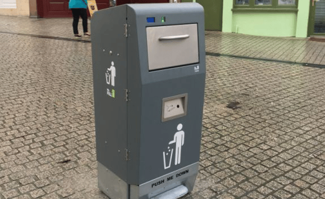 Smart new bin installed in Waterford City