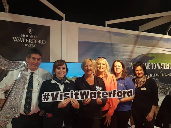 The Visit Waterford stand at the Holiday World Show in Dublin