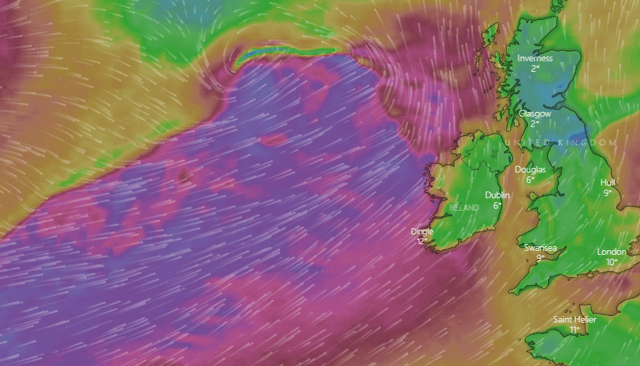 Storm Ciara officially in Met Éireann forecast for 'disturbed' weather