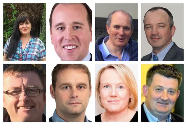 Outgoing TDs John Deasy (Fine Gael) and John Halligan (Independent) are not seeking re-election.