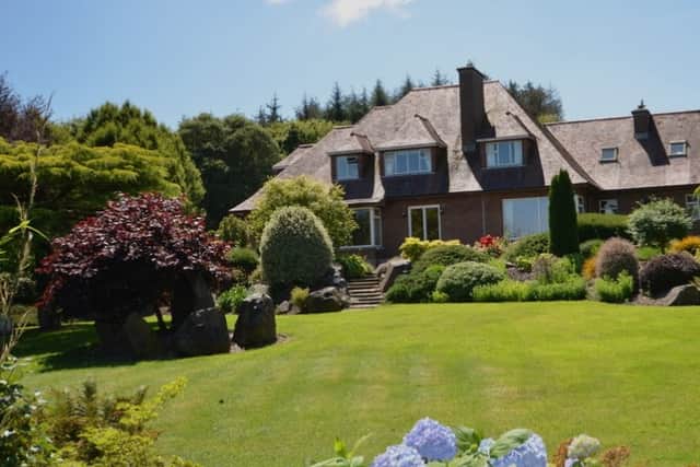 According to Daft.ie, the property at Goblin Hill, Grantstown, is located on a 3.5 acre site with woodland and sculpted gardens.
