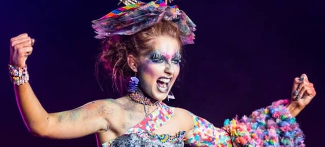 Junk Kouture entries deadline is January 20. Pictured is A Shoulder to Crayon from the Ursuline Secondary School, Thurles