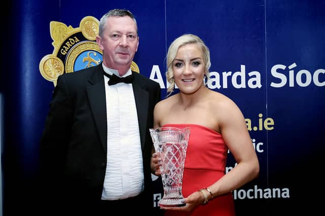 Christina Desmond (Dungarvan) with Chief Superintendent Pat Lordan