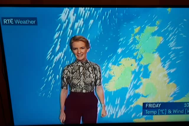 Ms Donnelly said Thursday would be dry but a strong northerly wind would make it feel very cold. More Met Éireann forecast below picture and tweet.