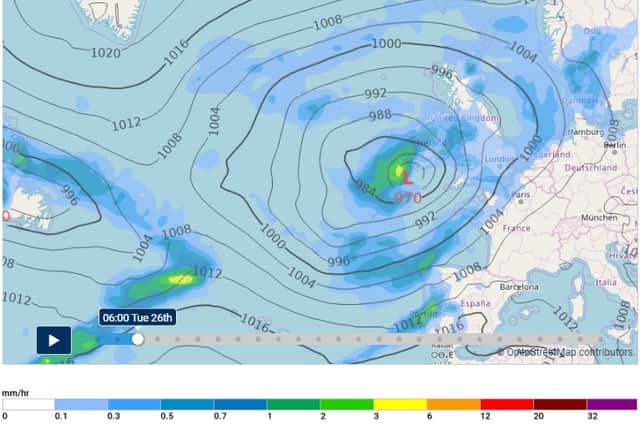 Tuesday night will feature showery rain insouth Munster and south Leinster. Elsewhere mainly dry with clear spells. Lowest temperatures of 5 to 8 degrees with east to southeast winds moderating.