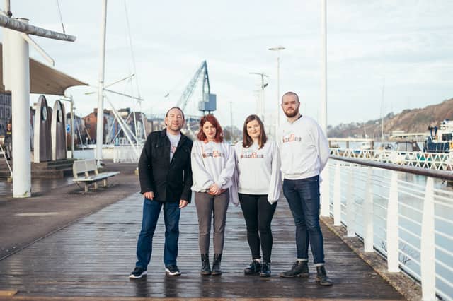 Derek Flynn, Anna Jordan, Michelle Byrne and Tadhg Williams
