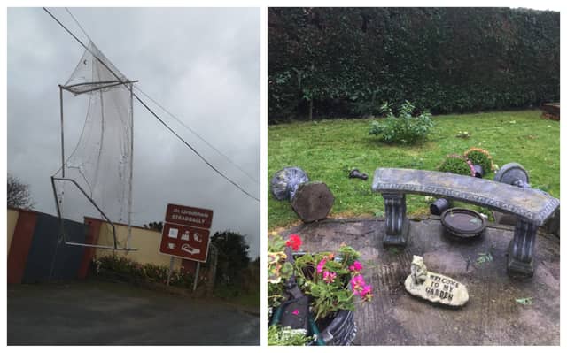 Waterford tornado damages rooves and throws goalposts out of GAA ground