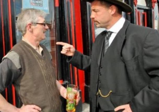 Booze, Blaas and Banter at Jordan’s American Bar on Saturday