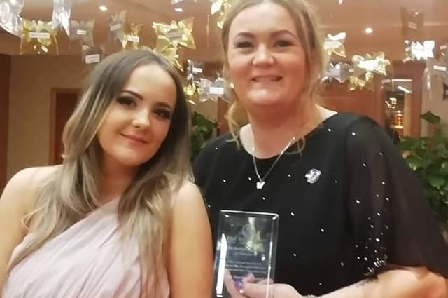 Dungarvan's Vicky Wall with Erin O'Hara