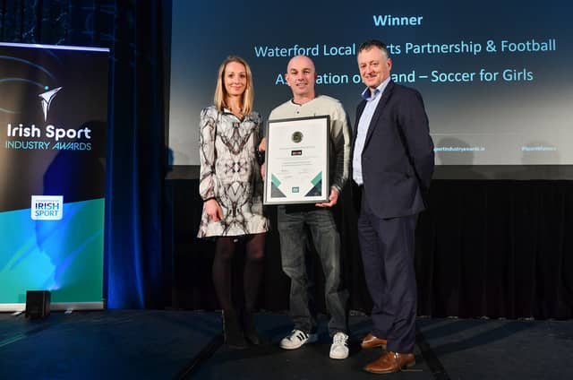 Waterford Sports Partnership and FAI pick up national award