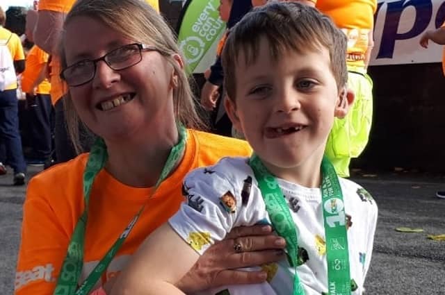 Waterford's Marie Spriggs Campion with her son