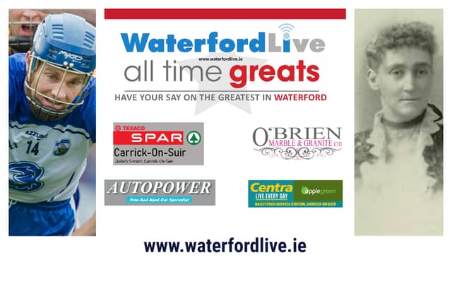 VOTE: Waterford's All Time Greats quarter-final: Michael 'Brick' Walsh v Marguerite Moore