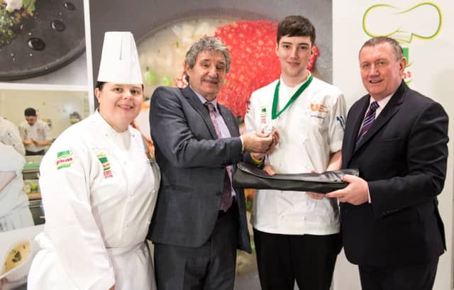 Waterford student picks up award at 'chef of the year' awards