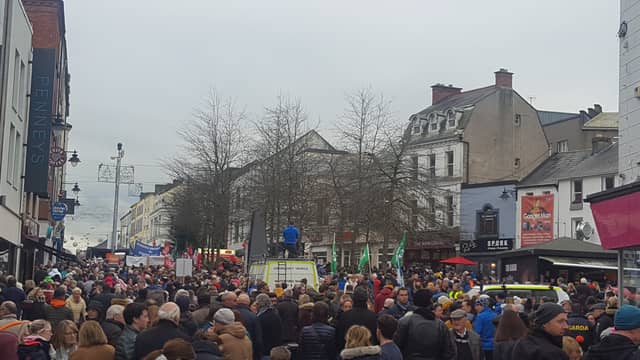 Thousands march in Waterford for South East Broken Hearts rally