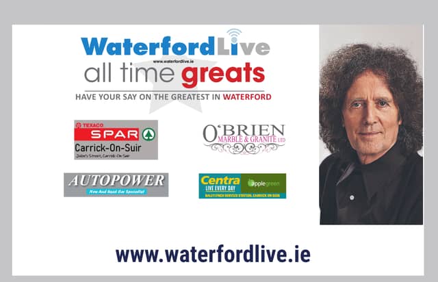 Waterford All Time Greats: Profile #8 Gilbert O'Sullivan