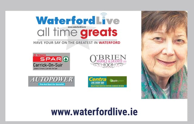 Waterford All Time Greats: Profile #13 Anna Manahan