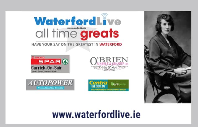 Waterford All Time Greats: Profile #12 Teresa Deevy