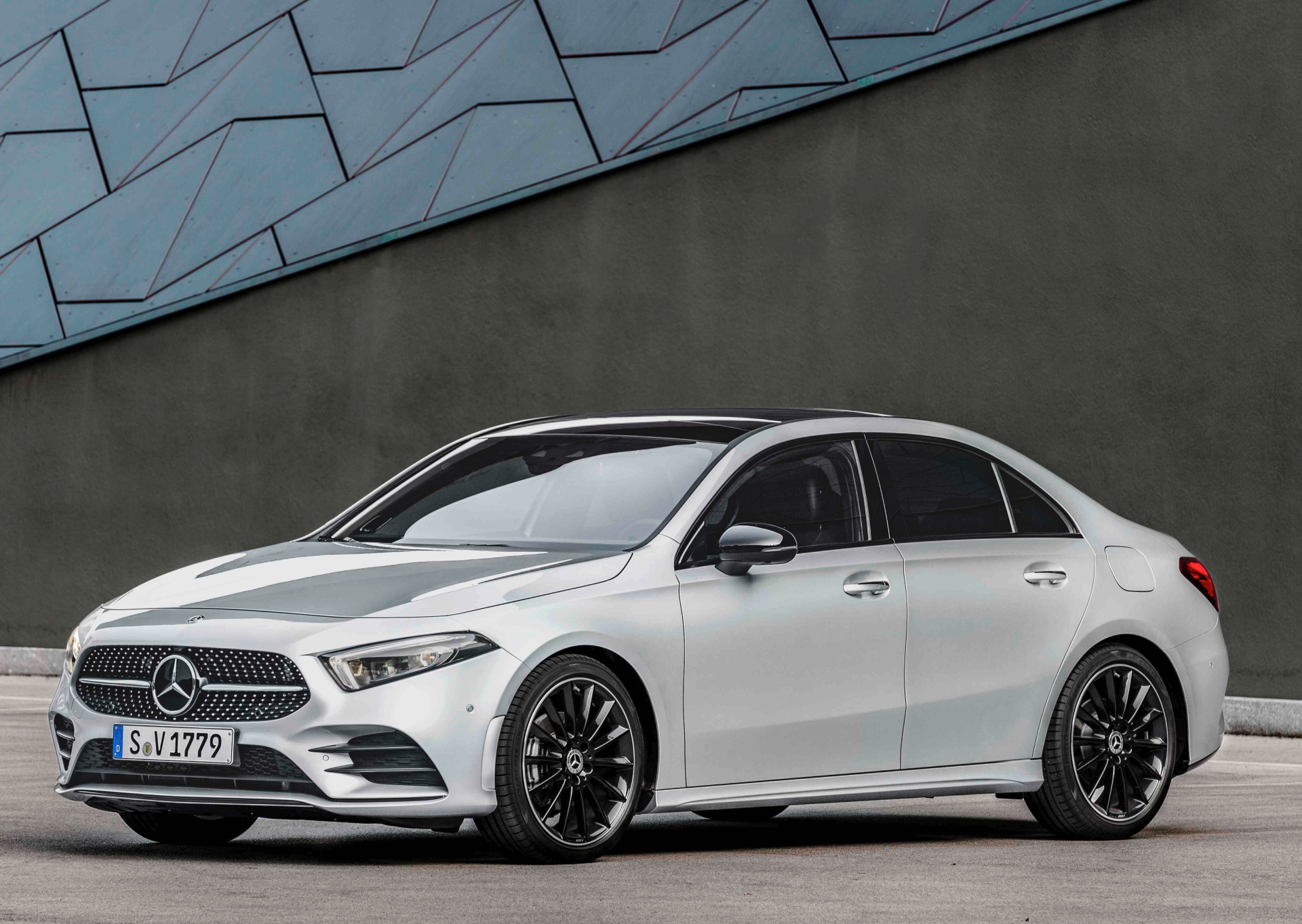 The new A-Class Saloon – one of the early 2019 arrivals from Mercedes-Benz.