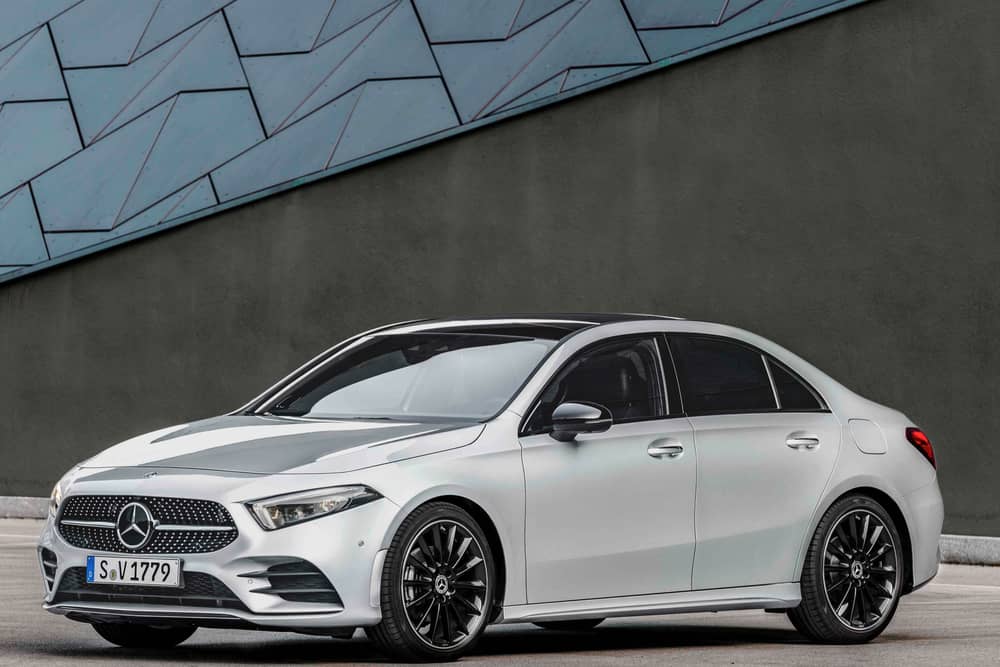 The new A-Class Saloon – one of the early 2019 arrivals from Mercedes-Benz.