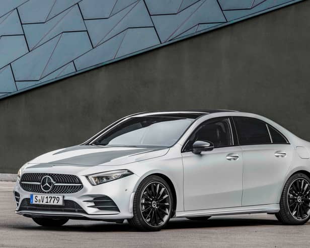 The new A-Class Saloon – one of the early 2019 arrivals from Mercedes-Benz.