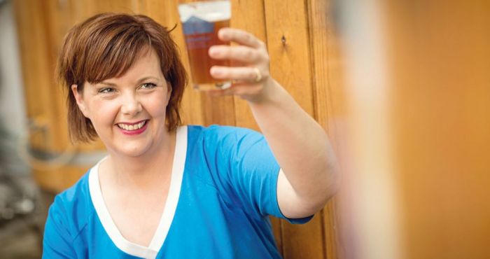 Claire Dalton of the Dungarvan Brewing Company. Picture: Dylan Vaughan