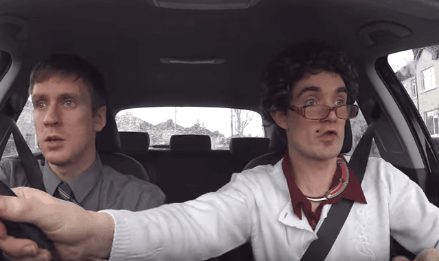 3. The passenger seat driver...