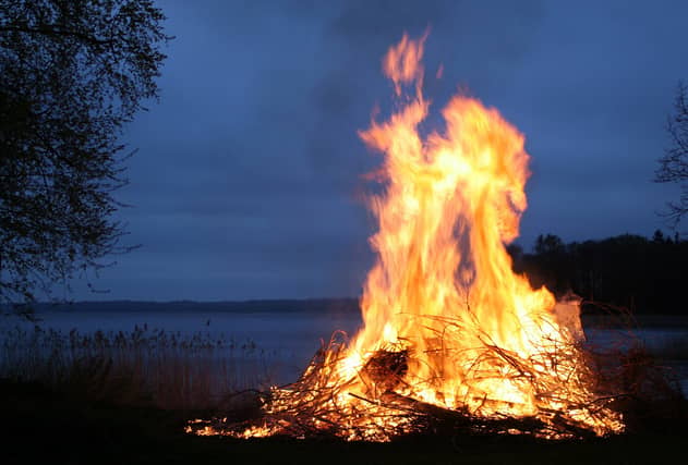 Waterford farmer discovers unsanctioned party and fire on his land