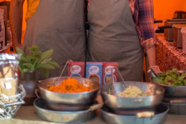 “We were experimenting with different flavours based upon our time in the Middle East and in Ireland. Marie Power, the Sea Gardener, brought us seaweed foraging one day and suddenly we had a brand new ingredient to work with,” Nicola explains.