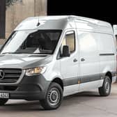 The new Mercedes Sprinter van
