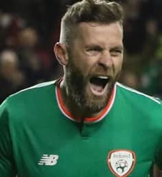 The striker made is debut for the Republic of Ireland against Ecuador in 2007, with his first competitive cap coming as a second-half substitute in the EURO 2008 qualifier away to Slovakia later that year. He scored his first international goal away to Serbia in the 2018 FIFA World Cup qualifying campaign. Murphy scored three goals and made 33 international caps before retiring in January 2018.