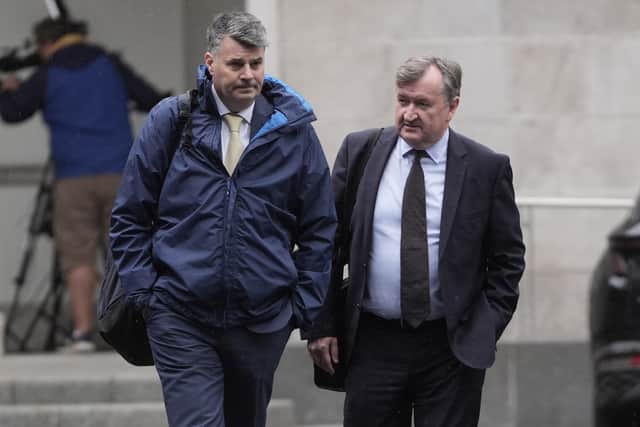 He said BAM has indicated it will be submitted tomorrow and will then have to be assessed for compliance.