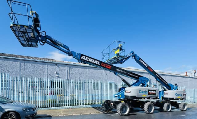 High reaching access equipment on site at the Tycor Business Centre in Waterford city