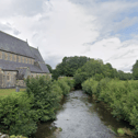 The River Clodiagh running through Clonea Power