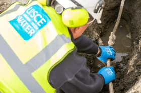 Uisce Éireann has said its crews are working to restore water in the area