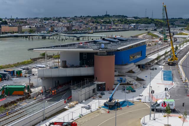 The new train station on the North Quays in Waterford city