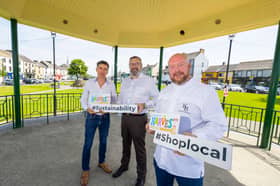 Pictured are Festival Directors Mark Dunne and Martin Nolan and Culinary Director Keith Boyle