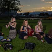  Kate Howard, Sian Morrissey, Hannah Blackwell, Lucy Condon and Clodagh Kennedy at Walton Park, Dungarvan